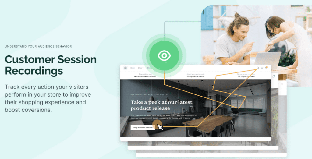 Screenshot of Peek! - Better Replay & Survey product